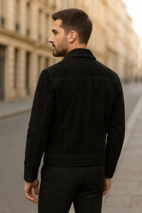 Premium Quality Genuine <b>Leather</b> Canvas Unisex Vintage <b>Winter</b> Thick Motorcycle <b>Jacket</b> Tassel Eco-Friendly Waterproof Soft Touch - Product Image 5