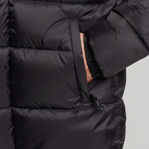 Chaqueta acolchada de moda con diseño de logotipo personalizado para hombre de invierno 2025, Chaqueta larga con capucha elegante de Pakistán - Product Image 6