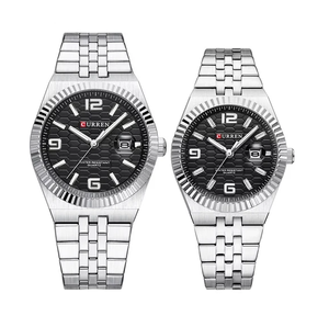 Couple <b>Watches</b> <b>Set</b> for Lovers Matching <b>His</b> <b>and</b> <b>Hers</b> Quartz Wristwatches - Product Image 1