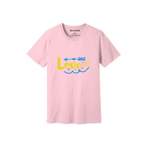 เสื้อยืดผ้าฝ้าย100% พิมพ์ลายด้วยความมีน้ำใจขนาด160 180ถึงหนักมี12สีที่สามารถปรับแต่งดีไซน์และการจัดวางของคุณเองได้ - Product Image 5
