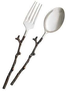 Juego elegante de cucharas de metal de diseñador hechas a mano para vajilla de comedor de lujo con calidad superior - Product Image 4