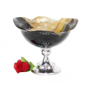 Les bols de buffle durables servent de bols décoratifs parfaits pour la décoration de la maison et de la cuisine et se vendent à un prix élevé et avec la meilleure qualité - Product Image 5