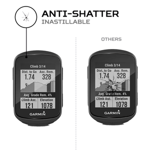 ANTISHOCK การ์มิน เอดจ์ 130 พลัสฟิล์มกันรอยหน้าจอ ฝาครอบป้องกันระดับพรีเมียมสำหรับคอมพิวเตอร์จักรยานของคุณ - Product Image 5