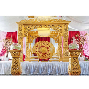 Trending Indian <b>Wedding</b> Ceremonies Decoration by DST EXPORTS Asian <b>Wedding</b> Decor Jodha Mandap <b>Wedding</b> Stage Decoration UK Sale - Product Image 1