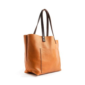 กระเป๋าผ้าอ๊อกซ์ฟอร์ดชายหาดพับได้กระเป๋าสะพายไหล่ผู้หญิงเรียบง่ายความจุขนาดใหญ่ - Product Image 3