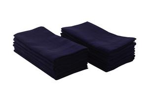 100% ensemble de serviettes en satin de coton à séchage rapide serviette en lin solide blanc tissé pour la maison hôtels restaurants utilisation durable de la cuisine - Product Image 3