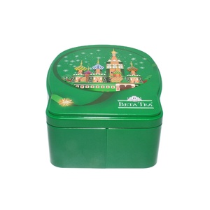 Custom Special-shaped Tinplate Candy Cans with Christmas Holiday Design - Product Image 3
