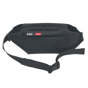 Riñonera negra de alta calidad a la moda duradera para hombre, riñonera con logotipo personalizado, venta al por mayor, hecha en Vietnam - Product Image 1