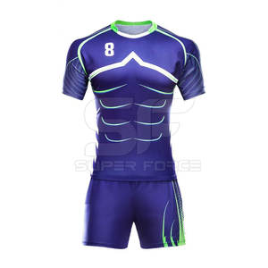 Uniforme de rugby duradero con costuras reforzadas y tela transpirable Kit de rugby hecho a medida - Product Image 5