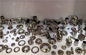Couvertures de base à trois marches et à une seule marche de qualité supérieure pour les mains courantes des garde-corps et des escaliers en acier inoxydable et en fer. - Product Image 4