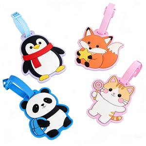 Etichette per Bagagli in PVC Personalizzate con Loghi e Nomi Personalizzati, <span class=keywords><strong>Tag</strong></span> per Valigie e Etichette da Appendere - Product Image 1