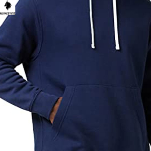 เสื้อฮู้ดดี้ผู้ชายคุณภาพสูง ออกแบบเองได้ น้ำหนักเบา ผ้าเทอร์รี่คอตตอน 100% ลวดลายเรียบง่าย สวมใส่สบาย แห้งเร็ว เหมาะสำหรับฤดูหนาว - Product Image 6