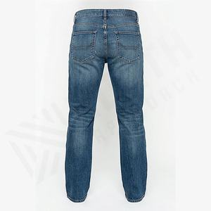 Jeans pour hommes, pantalon en denim extensible, couleur personnalisée, lavage, vêtements amples, fabricant de pantalons personnalisés, streetwear durable, vente en gros - Product Image 2