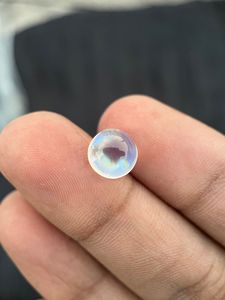 Piedra Preciosa Suelta de Corte Brillante Redondo, Origen India, Arcoíris Natural, para Joyería - Product Image 4