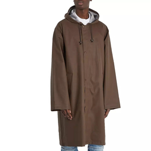 Imperméable en peau de mouton pour homme de haute qualité, confortable, anti-plis, à capuche, écologique, imperméable, tendance, dernier design, prix raisonnable - Product Image 4
