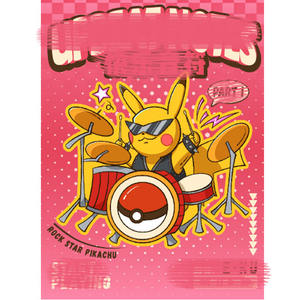 YZ  Retail Fun Art Quality 3d Printing Happy Note Fridge Magnet ultra Premium Inflatable Pokemoned Bouncer Decoration Gift Box - Product Image 1