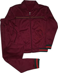 Nouveau survêtement d'hiver personnalisé imprimé, pantalon de jogging oversize coupe-vent en nylon avec cordon de serrage, ensemble de survêtement pour homme - Product Image 2