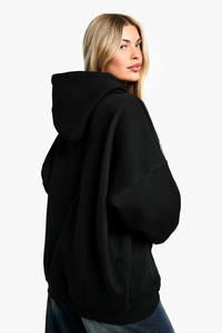 Sudadera con capucha de gran tamaño personalizada con estampado de corazón de la ciudad de Nueva York para mujer, Sudadera con capucha transpirable antiarrugas para gimnasio y ropa de calle para mujer - Product Image 3