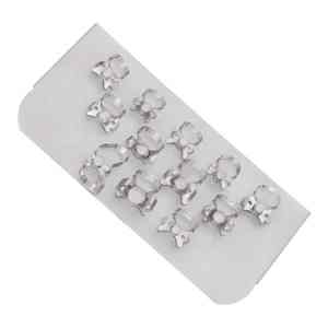 Juego de abrazaderas dentales de goma de marfil, 12 Uds., instrumentos quirúrgicos endodónticos de acero inoxidable Premium, herramientas de dentista - Product Image 2