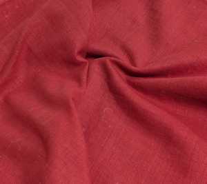 Tenues d'été en coton Mul tissé à la main de qualité supérieure, 100% soie, teinture unie, tissage moyen, léger, pour un usage quotidien, couleur rouge, écologique - Product Image 2