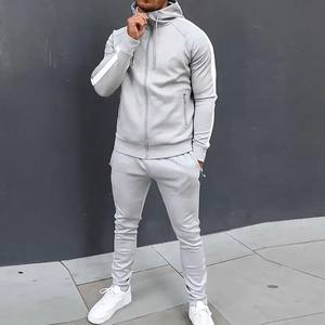 Chándal Deportivo Personalizado al por Mayor para Hombre, con Capucha, 100% Algodón, para Entrenamiento en el Gimnasio, de Secado Rápido y Transpirable - Product Image 1