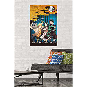 Grupo de pósteres del anime Demon Slayer - Product Image 1