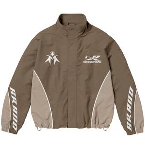 Vente en gros Activer la conception de logo personnalisé imprimé Gym Running Survêtements coupe-vent en nylon pour survêtements unisexes de marque personnalisés - Product Image 4