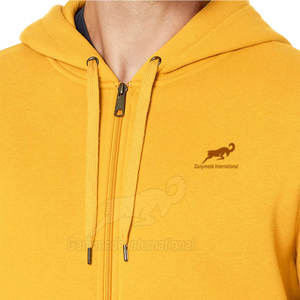 เสื้อฮู้ดซิปผู้ชายทรงปกติ รับสกรีนลายตามสั่ง มีจำหน่ายจำนวนมาก - Product Image 3