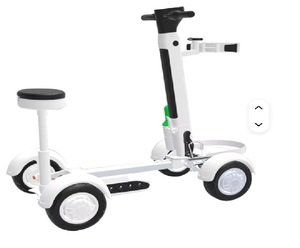 Voiturette de golf électrique pliable de 10 pouces, 2000W, monoplace, disponible à la livraison - Product Image 2