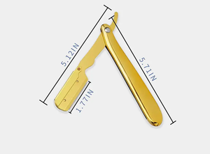 มีดโกนหนวดสำหรับร้านตัดผมชายแบบคลาสสิกเครื่องมือผอมบางสำหรับร้านเสริมสวย - Product Image 4