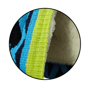 Tapis de selle en laine haute densité de qualité supérieure pour le confort et la performance Couches respirantes avec doublure en tissu pour l'équitation - Product Image 6