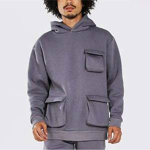 Venta al por mayor de fábrica 2025 cálidos y gruesos trajes de sudor de alta calidad para hombres ropa de invierno trajes conjunto de dos piezas ropa de invierno para hombres - Product Image 3