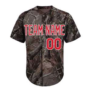 Nom de l'équipe de Sublimation personnalisée avec numéro maillot de Baseball fabriqué par Wings trading au Pakistan - Product Image 1