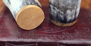 Corne naturelle très exigeante verre à cocktail de style américain recyclable écologique finition mate rustique pour messieurs Bar Low - Product Image 2