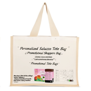 Borsa Tote Personalizzata Saluzzo per Merchandising, Shopper Promozionale Personalizzabile - Product Image 3