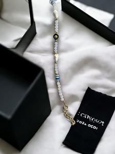 Pulsera Artesanal Bohemia con Cuentas y Piedras Naturales, Aleación de Metales Preciosos, Unisex, Regalo de Estambul, DAFNI BIG PAZAR - Product Image 6