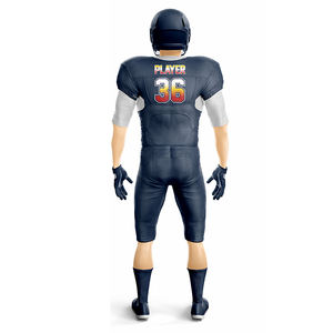 Nouveau style Produit de la plus haute qualité Ensemble d'uniformes d'équipe sportive Tops de football américain Maillot de football américain - Product Image 3
