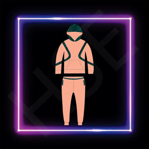 Conjunto Deportivo Personalizado para Hombre, Sudadera con Capucha y Cremallera, Conjunto Deportivo para Hombre de Algodón Grueso con Lavado Ácido - Product Image 6