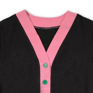 Cárdigan informal tejido por ordenador con logotipo bordado y patrón de botones con cuello en V personalizado para hermandad de Mujeres de invierno de talla grande - Product Image 2