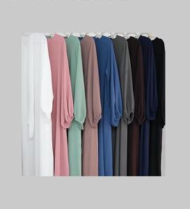Vente de gros Robe femme musulmane Vêtements islamiques Abayas respirant nouveau style abaya hijab femme - Product Image 5