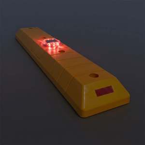 Bouton de signalisation de limitation de vitesse clignotant 100x20x8 cm pour une sécurité routière accrue - Product Image 2