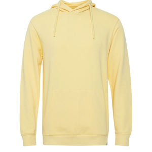 Sudadera con capucha para hombre y mujer, Jersey Unisex de color negro con forro polar, ropa de trabajo lisa - Product Image 5