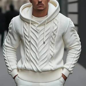 Survêtement d'hiver pour homme en coton 100% de qualité supérieure, léger, écologique, grande taille, impression personnalisée, luxe - Product Image 4