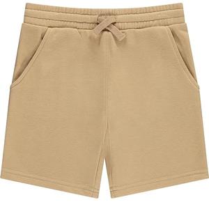 Respirant enfants enfants sueur court séchage rapide coton polaire vente chaude vêtements d'extérieur décontracté en gros français éponge sweat Shorts - Product Image 1