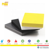 Celuka, respetuoso con el medio ambiente, resistente al agua, 4X8FT, 1220X2440mm, superficie brillante blanca, láminas para techos de PVC, espuma rígida de 6mm/8mm, fábrica de Forex personalizada