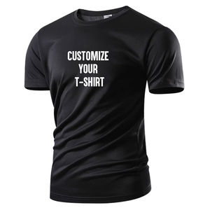 Camisetas personalizadas de alta calidad para hombre, camisetas gráficas de sublimación de poliéster con LOGOTIPO impreso, camiseta personalizada a la venta - Product Image 1