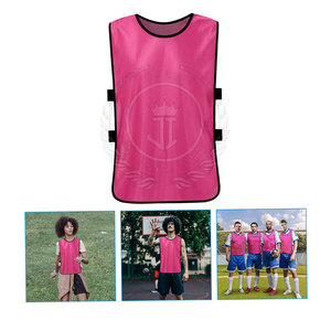 Chaleco de Entrenamiento de Fútbol 100% Poliéster Transpirable de Secado Rápido Sin Mangas para Hombre, Todas las Temporadas, Colores Personalizables, Reversible - Product Image 2