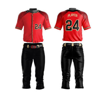 Totalmente hecho a medida, diseño propio, peso ligero, transpirable, ecológico, 2025, ropa de equipo deportivo, conjuntos de uniformes de béisbol de estilo único - Product Image 3