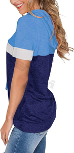 Sweat à capuche ventilé d'été pour femmes, tricoté confortable et doux, bloquant les UV avec logo imprimé sur le devant, style décontracté - Product Image 2