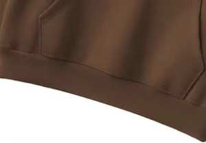 Sweat-shirt à capuche surdimensionné pour homme, couleur unie, en molleton de coton, décontracté, pour l'automne, avec poche, coupe classique - Product Image 5